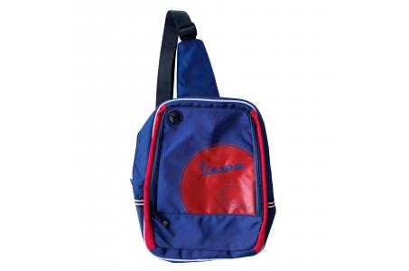 VESPA BACKPACK “HOBBY” BLUE-RED