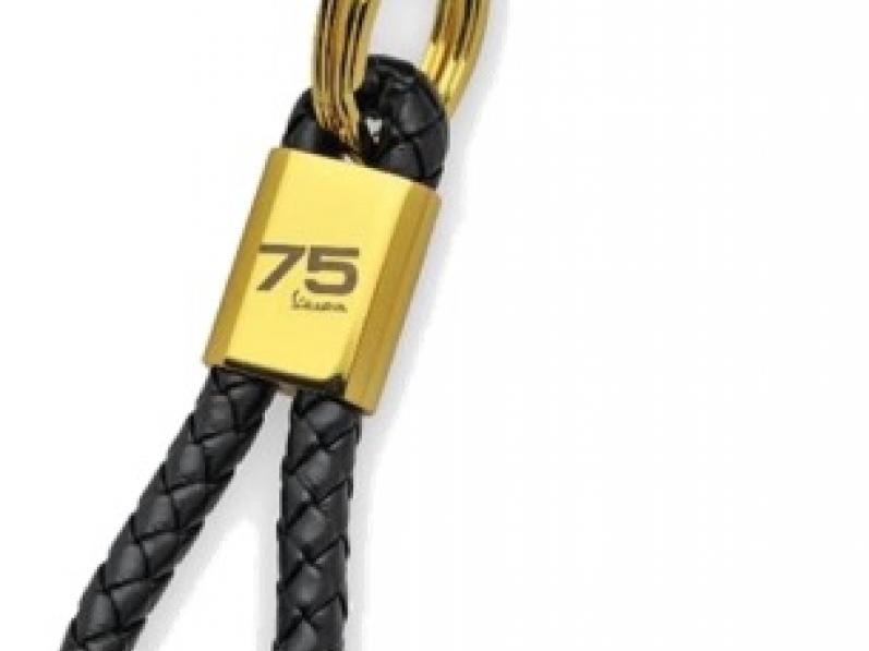 PORTE CLE VESPA 75TH ANNIVERSAIRE