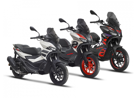 APRILIA SR-GT 125 ABS - Modèle 2025 - 3 couleurs